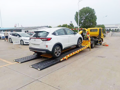 程力專用汽車二十二分公司 國六江淮駿鈴V5藍牌清障車，專業道路救援新選擇